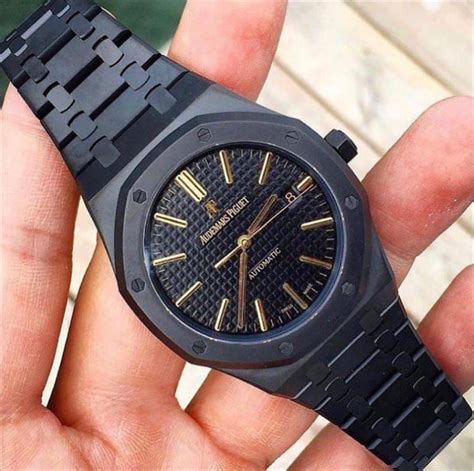 black audemars piguet royal oak